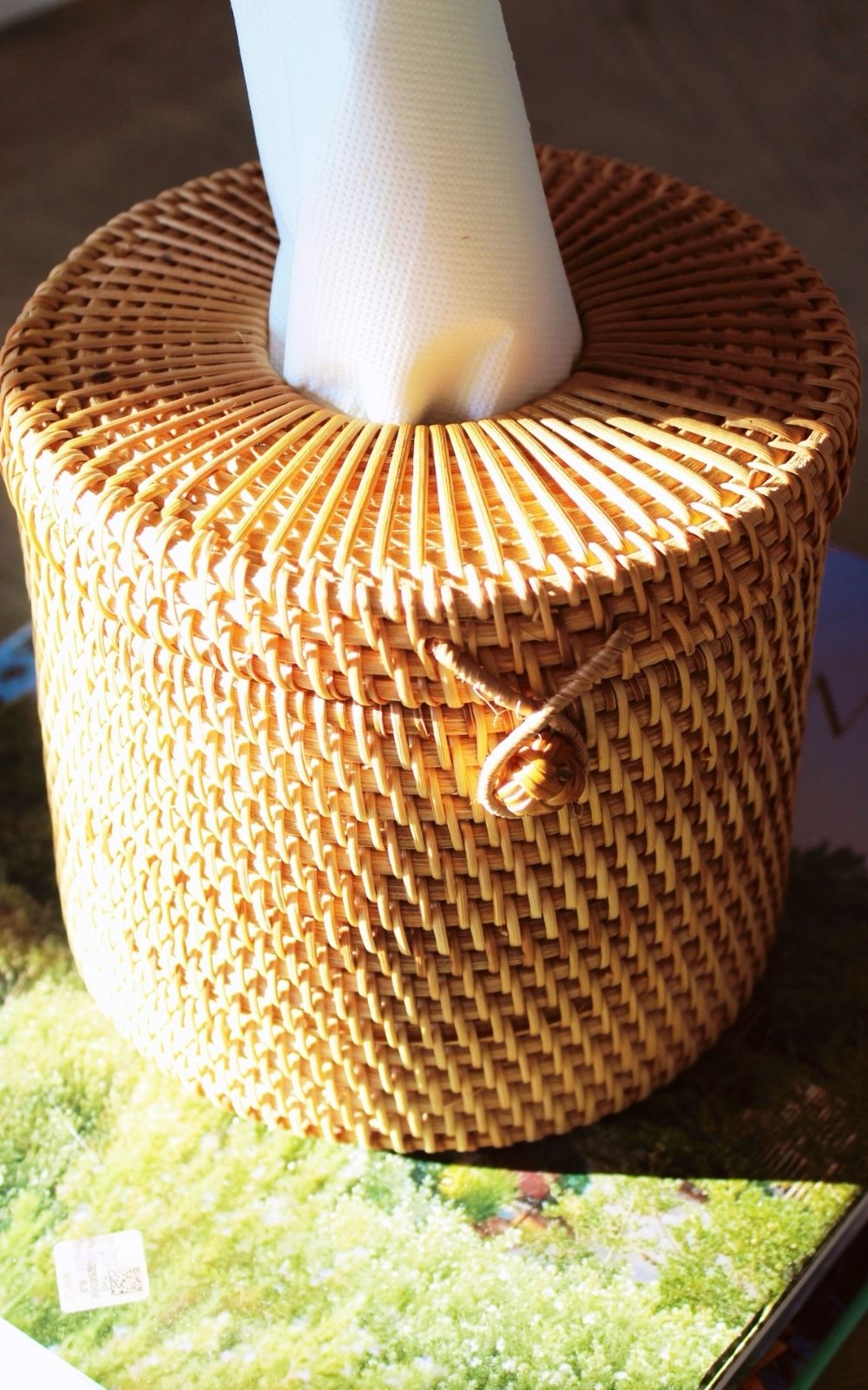 Dekoratif Rattan Peçetelik - 03